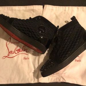 Christian Louboutin Spiked Sneakers 